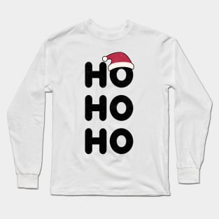 Ho Ho Ho Merry Christmas Long Sleeve T-Shirt